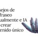 Consejos de ParafrasEAR