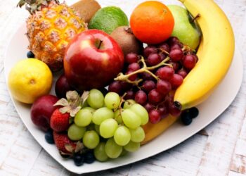 5 porciones de frutas de consumo