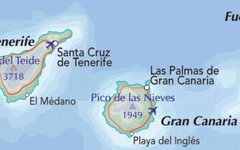 ¿Qué distancia hay entre Canarias y Tenerife?