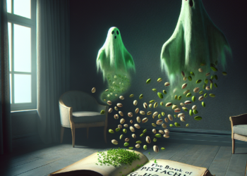 Descubre el Misterio: El Libro de los Fantasmas Pistacho y Cebolleta en la Sala Negra