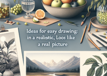 50 Ideas de Dibujos Fáciles para Principiantes que Te Inspirarán a Crear