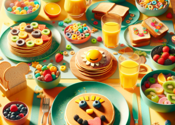 20 Ideas Creativas y Nutritivas de Desayunos para Niños que les Encantarán