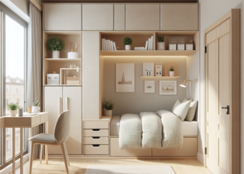 15 Ideas Innovadoras y Prácticas para Maximizar el Espacio de Habitaciones Pequeñas