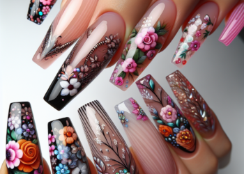 25 Ideas de Uñas Acrílicas Únicas e Inspiradoras para tu Próximo Manicure