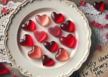 ideas de gelatinas para el 14 de febrero