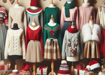ideas de outfits navideños