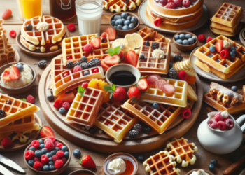 ideas de waffles