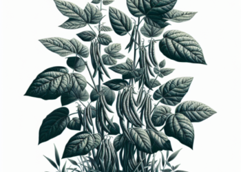 plantas de frijol