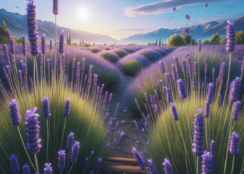 plantas de lavanda