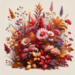 plantas de otoño con flores