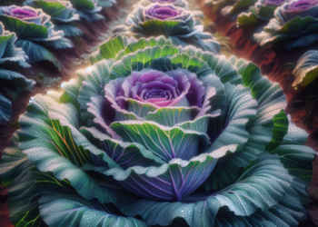 plantas de repollo