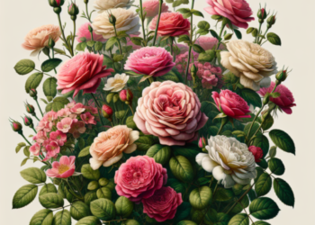 plantas de rosas