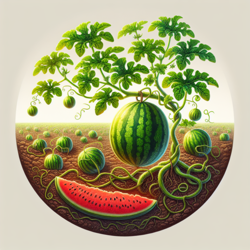 plantas de sandía