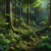 plantas de un bosque