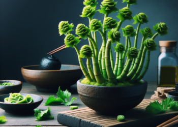 plantas de wasabi