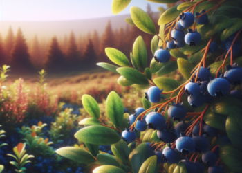 plantas de blueberry