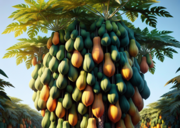 plantas de papaya